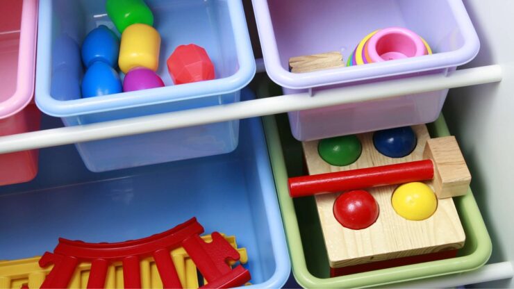 toy organizers and storage