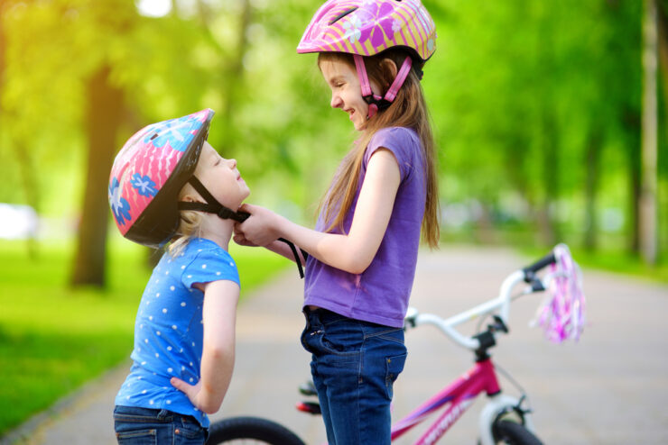 cool kids bike helmets