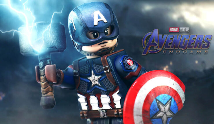 images of lego captain america