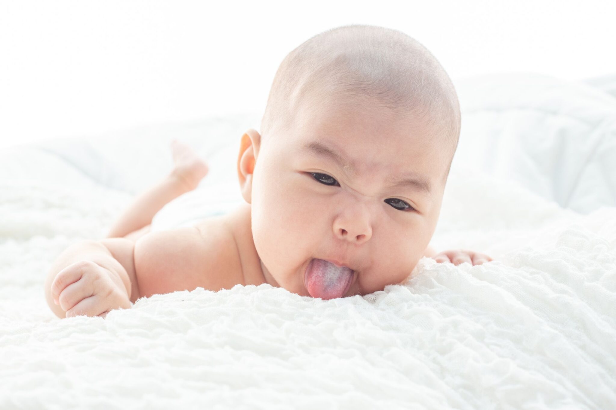 Baby Spitting Up Curdled Milk Right After Eating